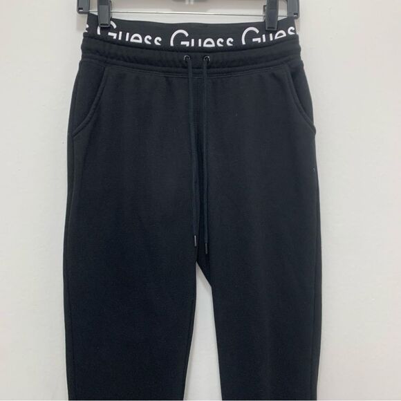 Guess Black Joggers Size Small - Picture 3 of 8